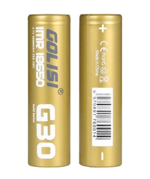 GOLISI G30 Battery 18650 3000mAh 20A Gold